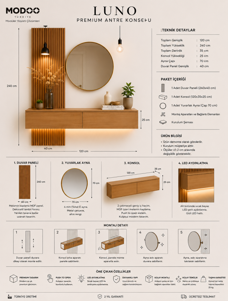 LUNO | Premium Antre Konsolu