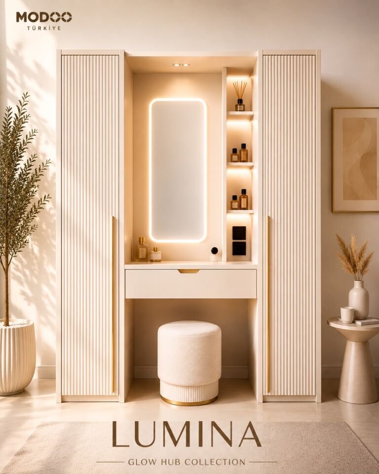 LUMINA | Premium Hazırlık ve Giyinme İstasyonu