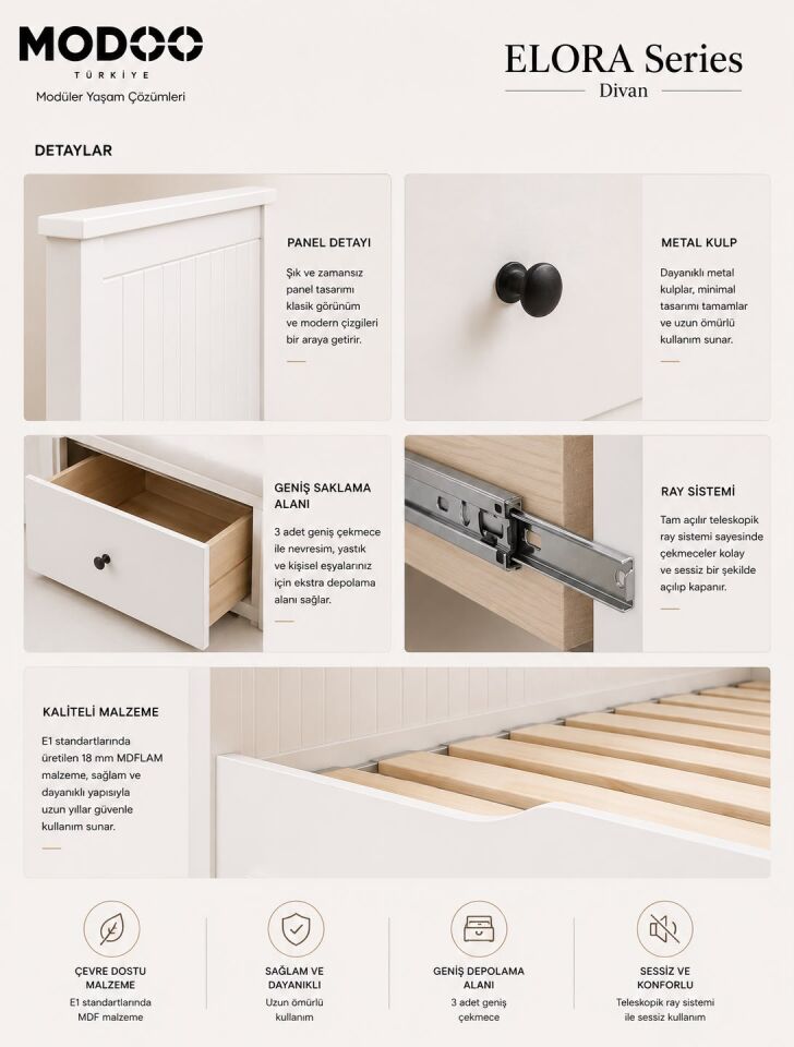 ELORA | Premium Divan