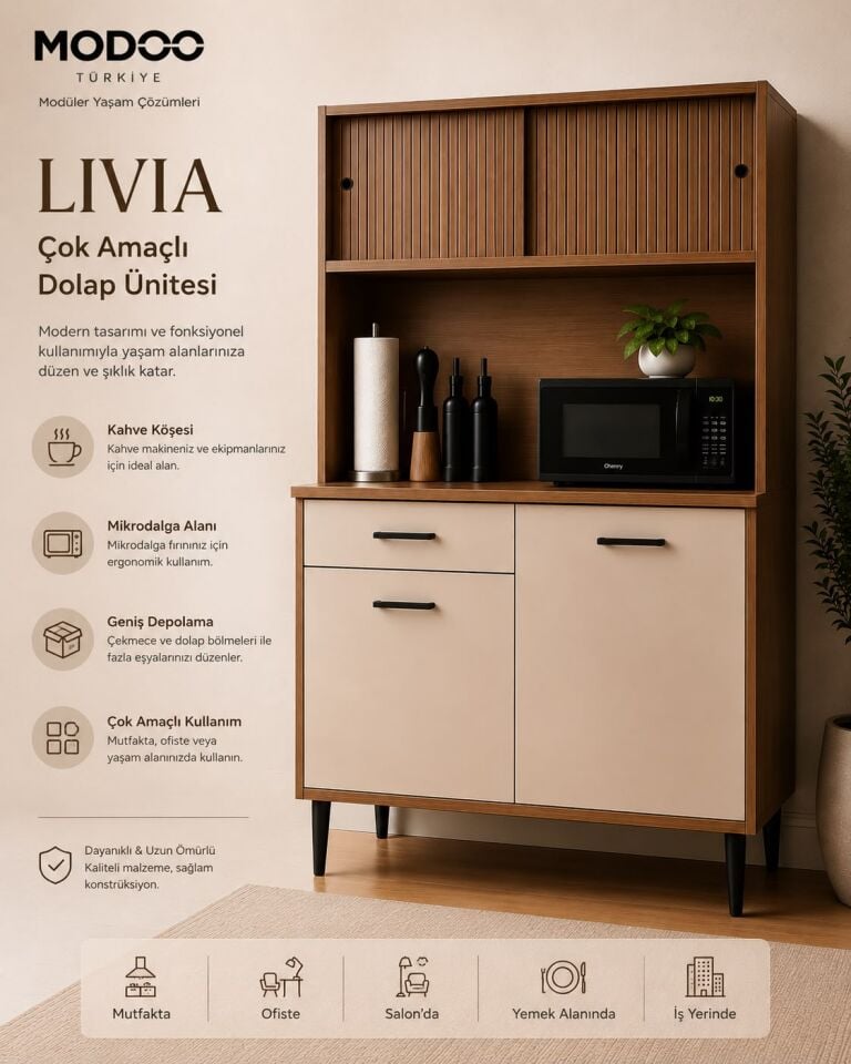 LIVIA Çok Amaçlı Dolap Ünitesi